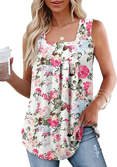 Veran - Ärmelloses Shirt Mit Knöpfen