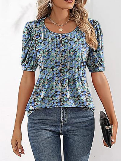 Tunika - Tops V-Ausschnitt Shirts/Bluse