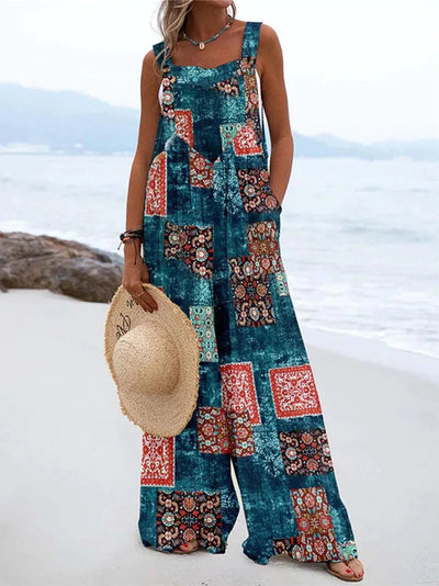 Vanina™ - Overall Mit Blumendrück