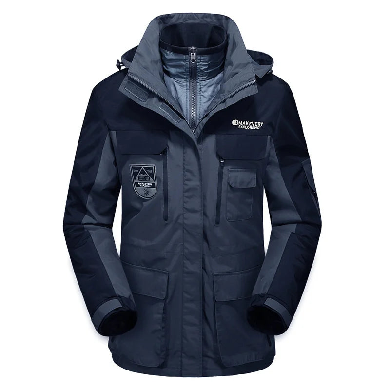Malia - Lange wasserdichte Wanderjacke - Unisex
