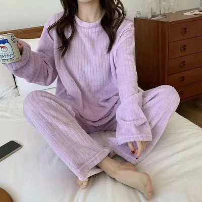 Elisa - Wolle Pyjama für Frauen