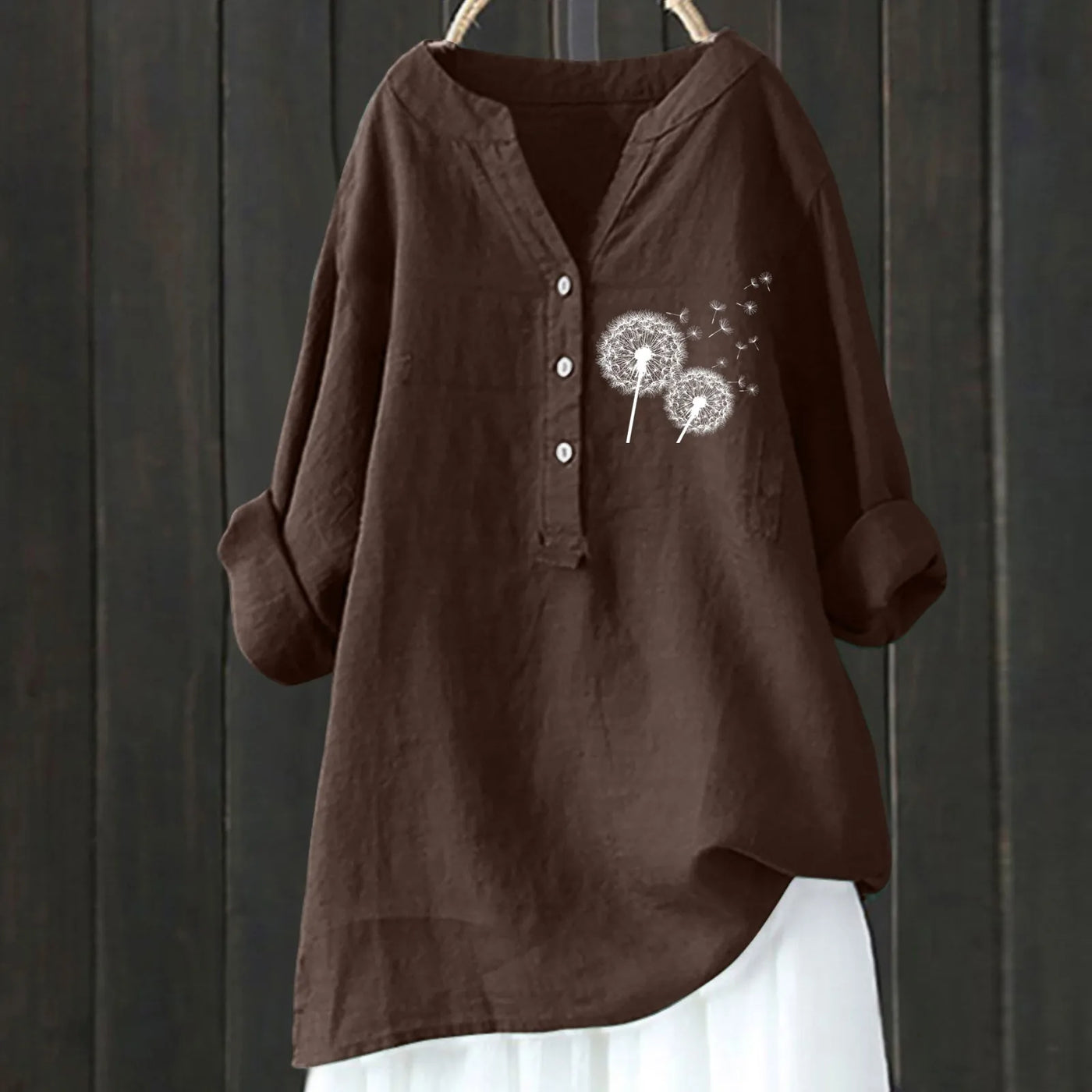 Xai - Vintage Blumen druck Blusen