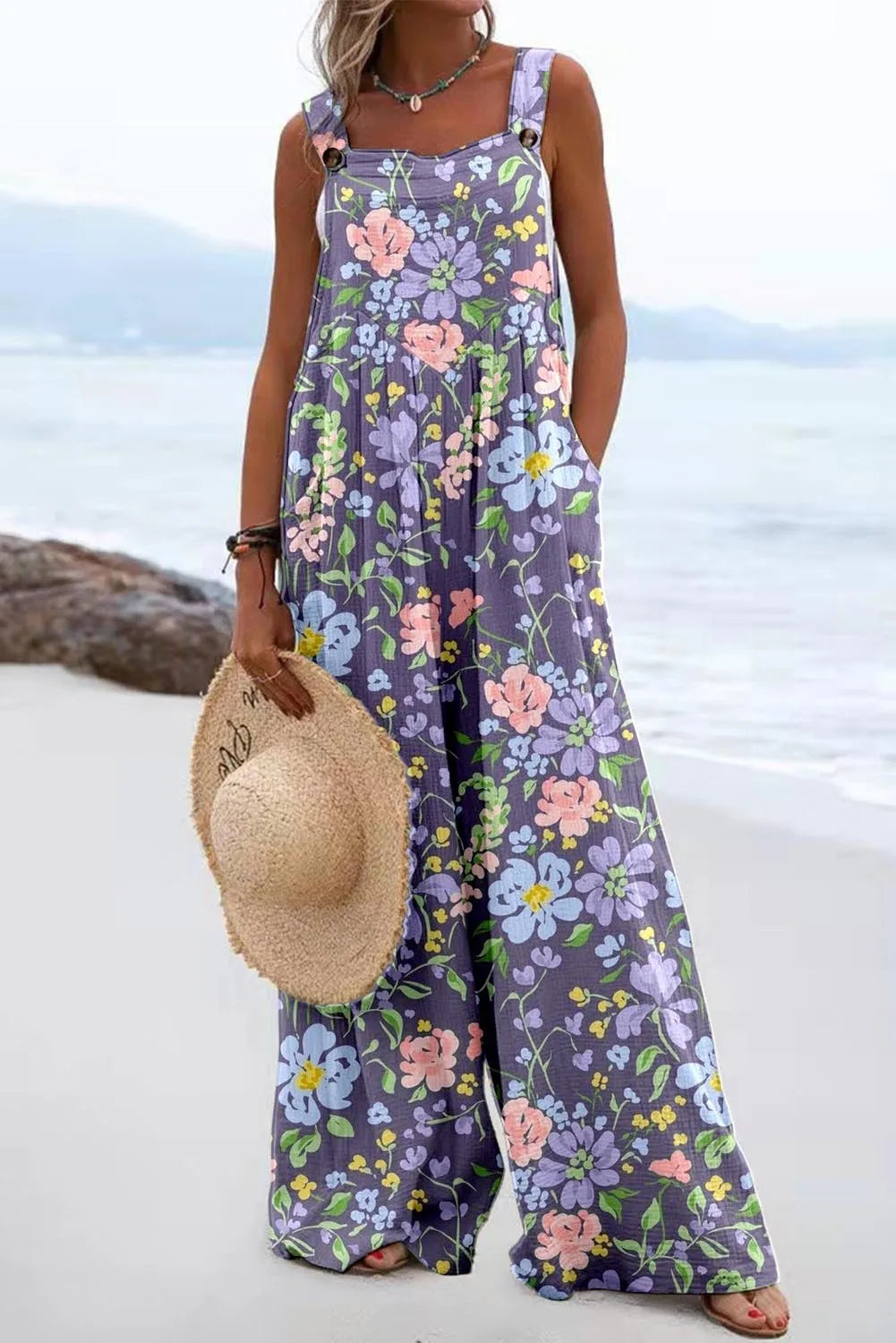 Vanina™ - Overall Mit Blumendrück