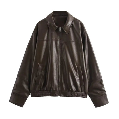 Gianinna - Bomber-Lederjacke