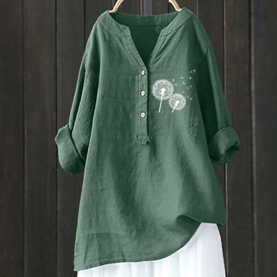Xai - Vintage Blumen druck Blusen