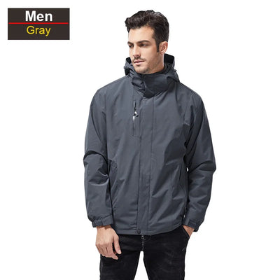 Helena - Lange 3 in 1 wasserdichte Wanderjacke - Unisex