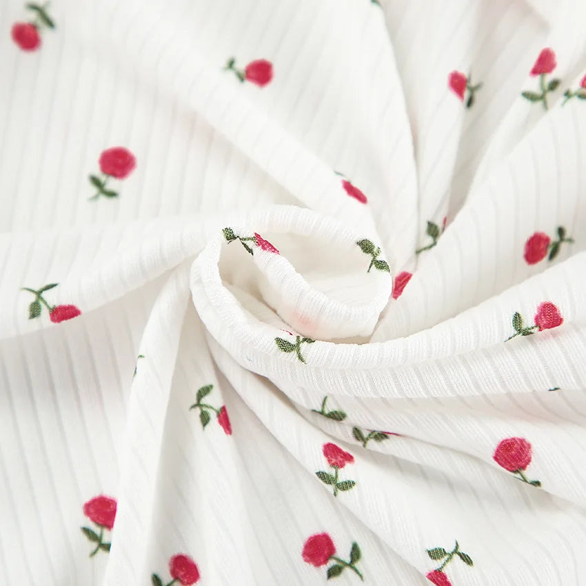 Georgia - Blumen Pyjama für Frauen
