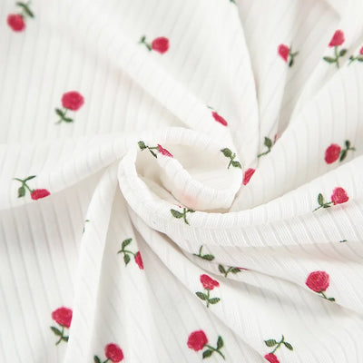 Georgia - Blumen Pyjama für Frauen
