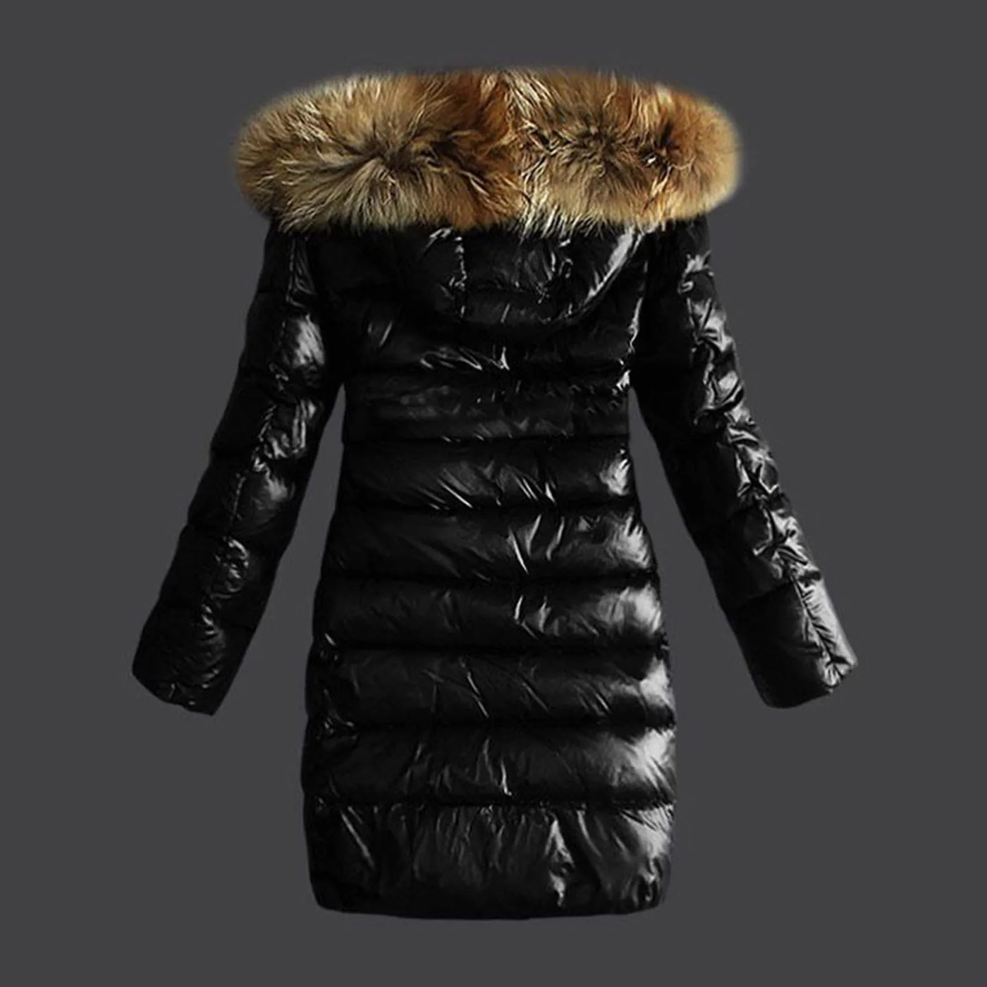 Diana - Warme Pelz-Pufferjacke - Winddicht