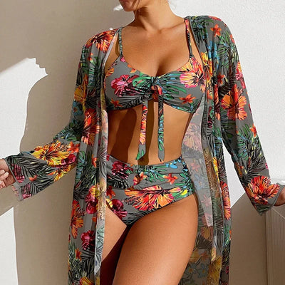 Meva | dreiteiliges Bikini-Set