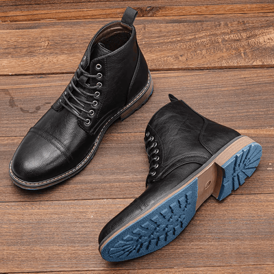 Bramwell | Modische Lederstiefeletten
