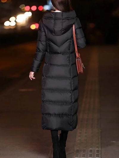 Lianne - Extra lange, warme Pufferjacke