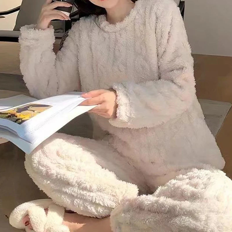 Elisa - Wolle Pyjama für Frauen