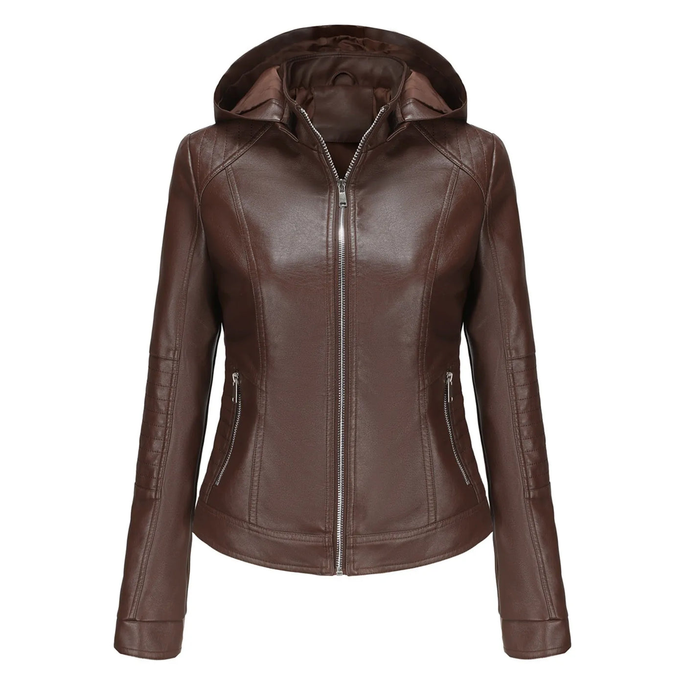 Georgia - Elegante Leder-Motorjacke