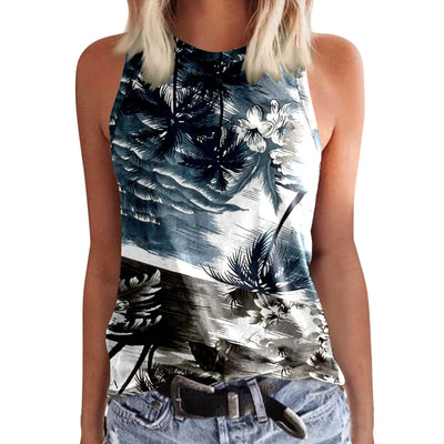 Joya - Bunte Leinen Top