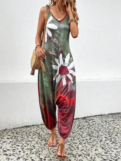 Wilma™ - Overall Mit Blumendrück