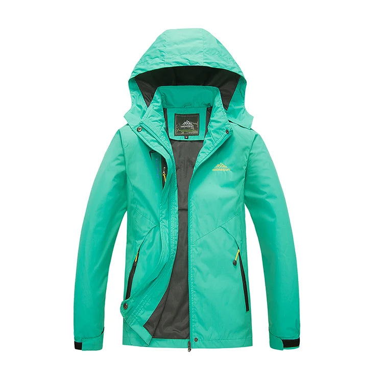Kim - Lange wasserdichte Wanderjacke