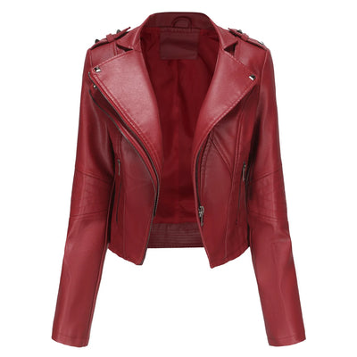 Gianinna - Elegante Bikerjacke aus Leder