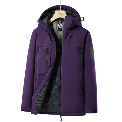 Liam - Lange wasserdichte Wanderjacke  - Unisex