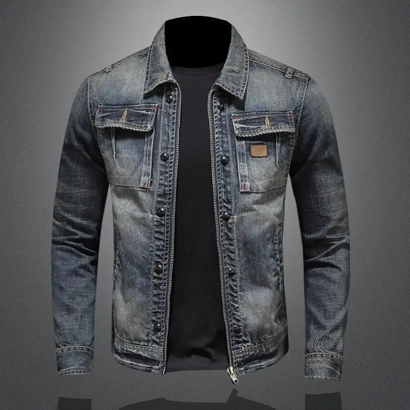 Carlo | Giacca di jeans retrò 