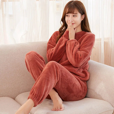 Ornella - Wolle Pyjama für Frauen