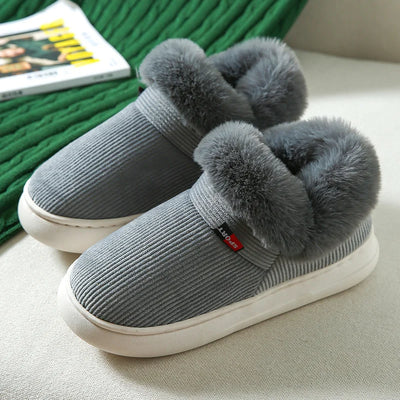 Gillian - Warme Winterpantoffeln