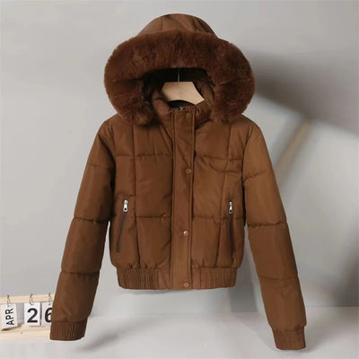 Benedict - Warme Pelz-Pufferjacke - Winddicht