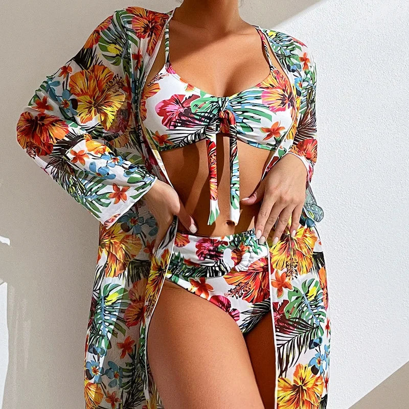 Meva | dreiteiliges Bikini-Set
