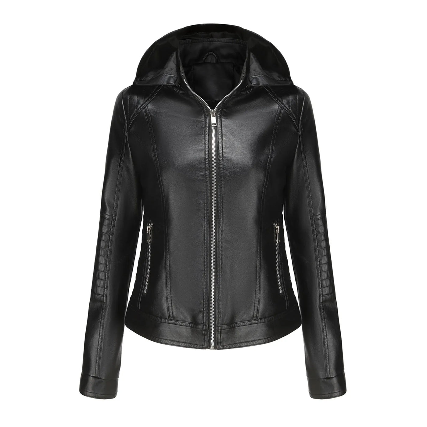 Georgia - Elegante Leder-Motorjacke