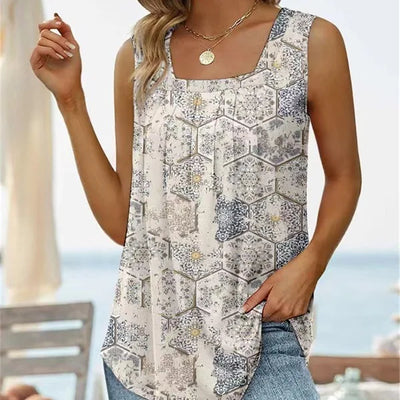 Veran - Ärmelloses Shirt Mit Knöpfen