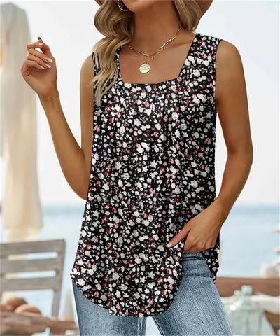 Veran - Ärmelloses Shirt Mit Knöpfen