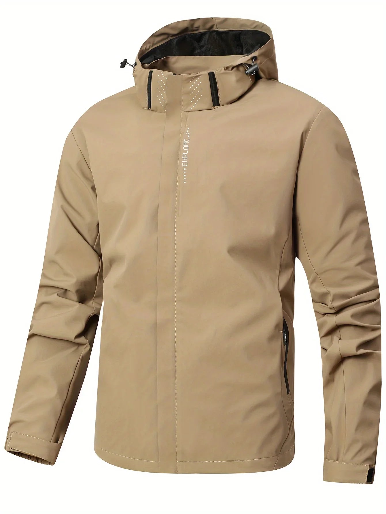George - Lange wasserdichte Wanderjacke Windbreaker