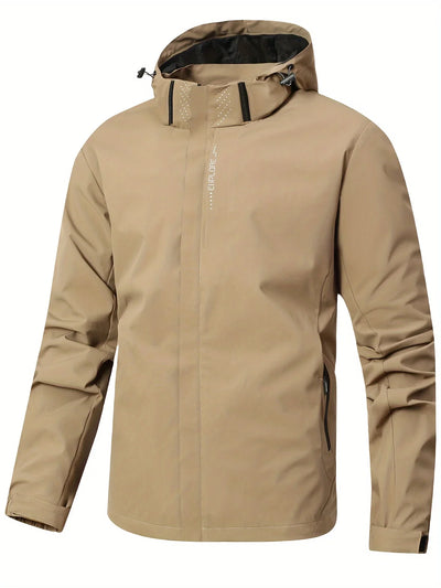 George - Lange wasserdichte Wanderjacke Windbreaker