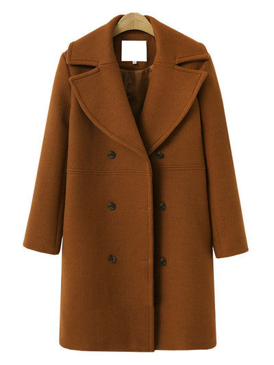 1940er Revers solider Winter Mantel