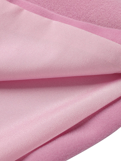 ROSA SAMT PATCHWORK KNOPFMANTEL