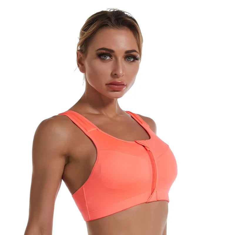 Nadine | Sportliches Crop-Top mit Push-Up-BH – Für Fitness und Gym