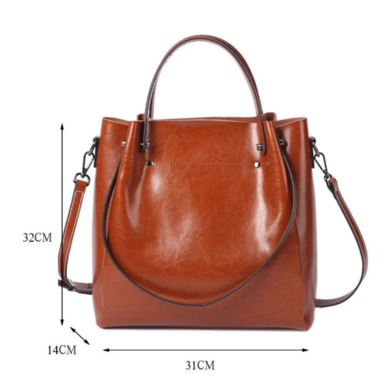 Florine - Veganes-Leder schultertasche
