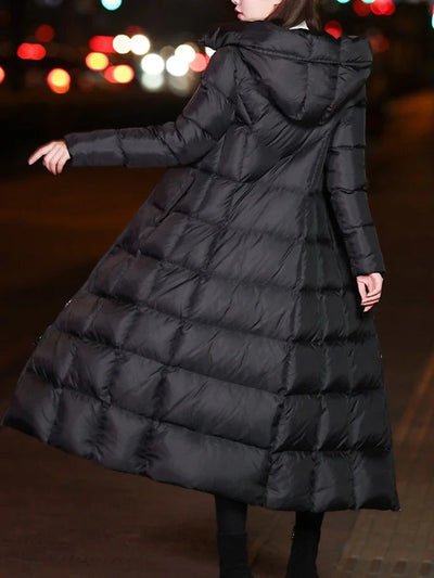 Lianne - Extra lange, warme Pufferjacke