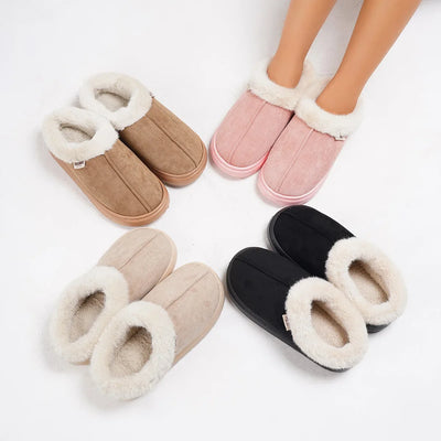 Gillian - Warme Winterpantoffeln