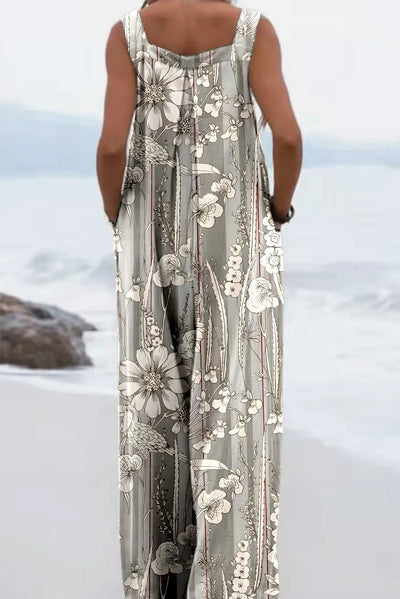 Vanina™ - Overall Mit Blumendrück