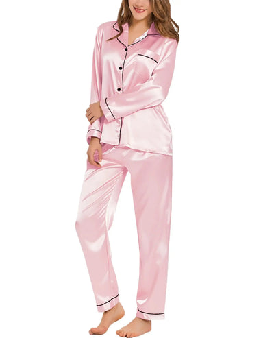 Morena - Satiniert Pyjama für Frauen