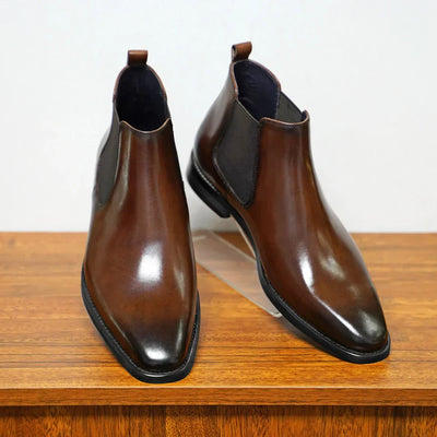 Bruno | Chelsea-Stiefel aus echtem Leder