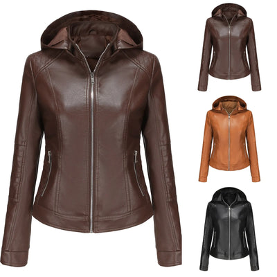 Georgia - Elegante Leder-Motorjacke