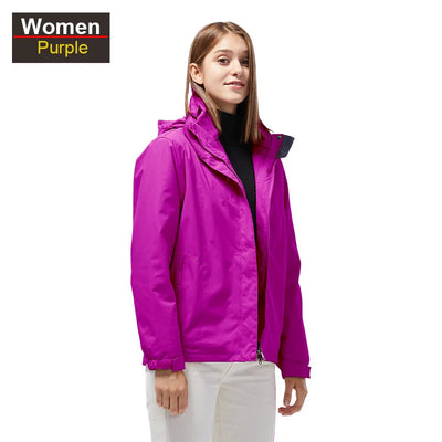 Helena - Lange 3 in 1 wasserdichte Wanderjacke - Unisex