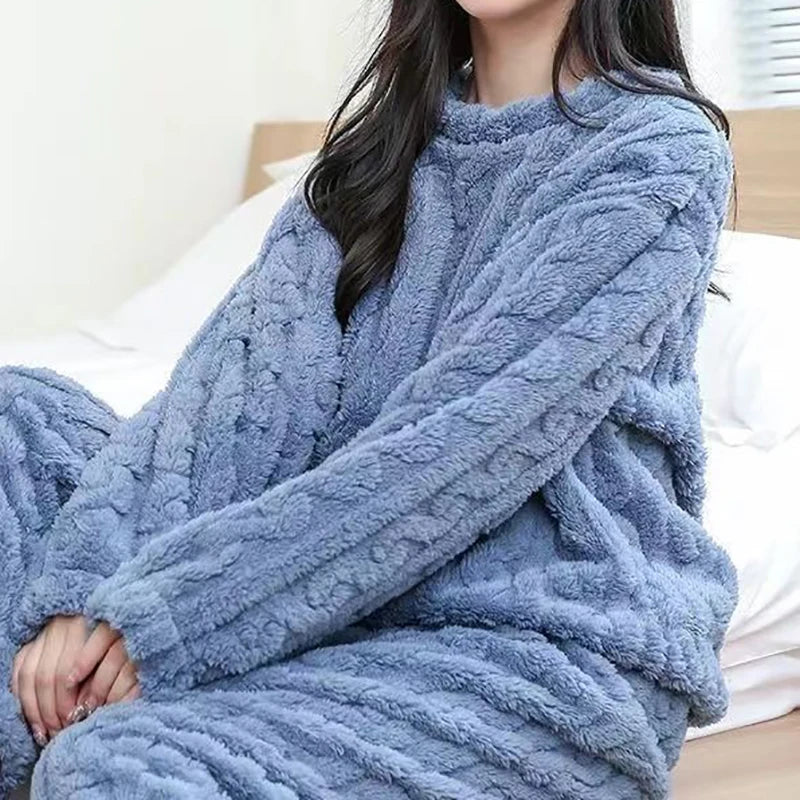 Elisa - Wolle Pyjama für Frauen