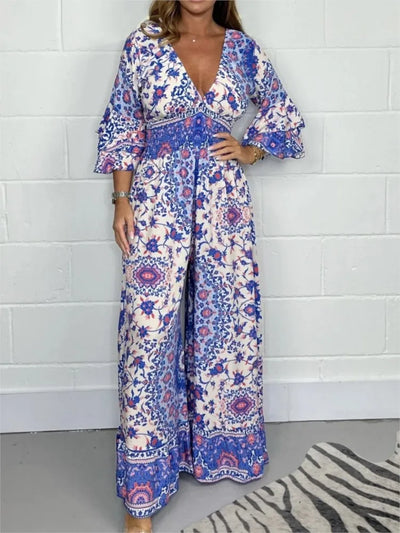 Noira - Bequemer Jumpsuit  Weit Luftig