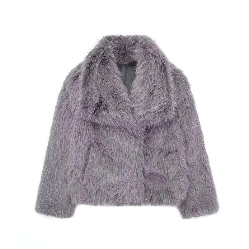 Mari | Luxuriöse Flauschige Jacke
