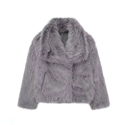 Mari | Luxuriöse Flauschige Jacke