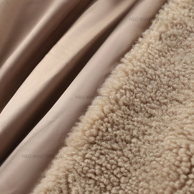 Nura - Warmer Winter Teddy-Mantel