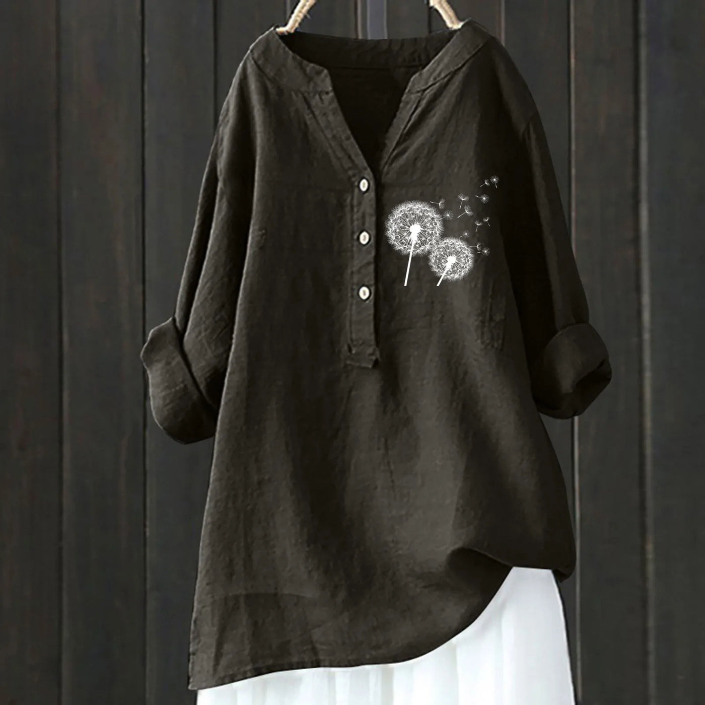 Xai - Vintage Blumen druck Blusen